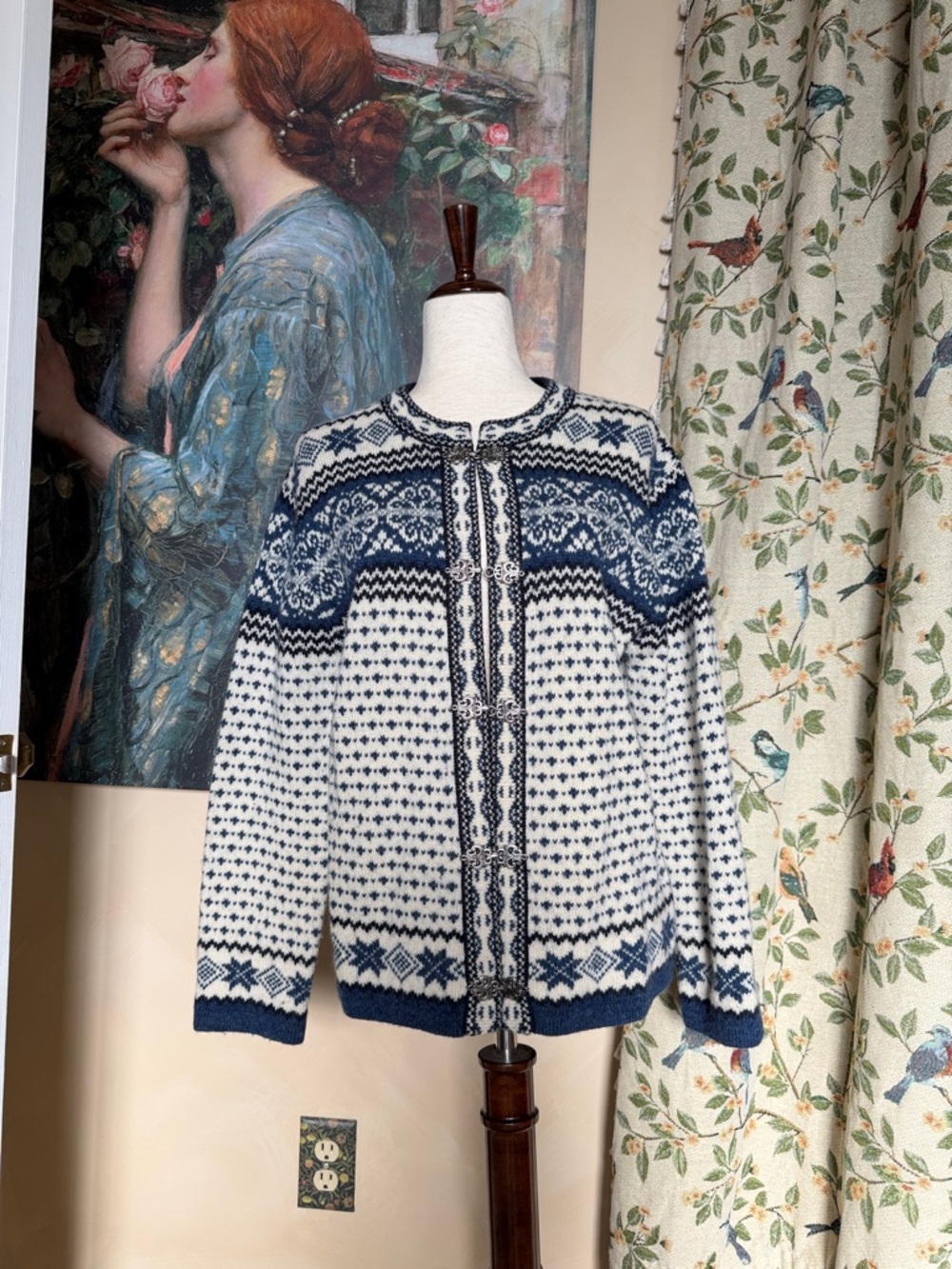 Fair Isle Fishermancore Cardigan